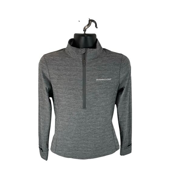 Greyson Golf Performance 1/4 Zip Pullover Grey Size Large Womens Logo - Picture 1 of 10